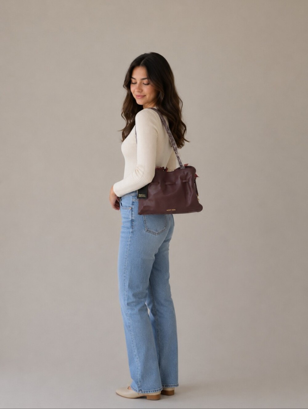 New Badgley Mischka Plum Dumpling Bag❤️ - Picture 10 of 10